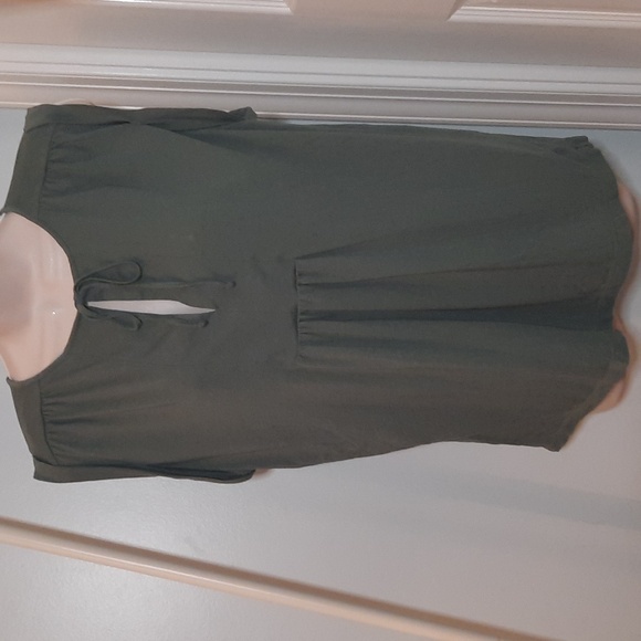 LOFT Tops - LOFT Olive Green Loose Tank sz Large